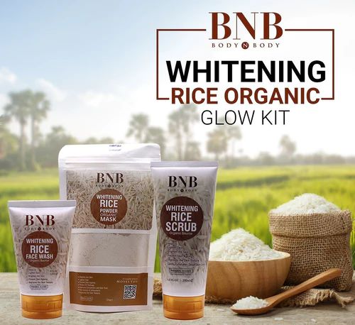 BNB Rice Brightening Kit 3in1 Rice Skincare