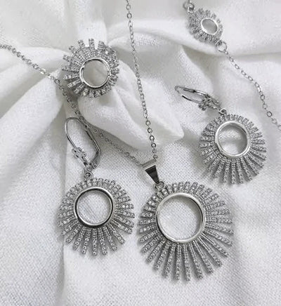 Cubic Zircon Jewelry Set
