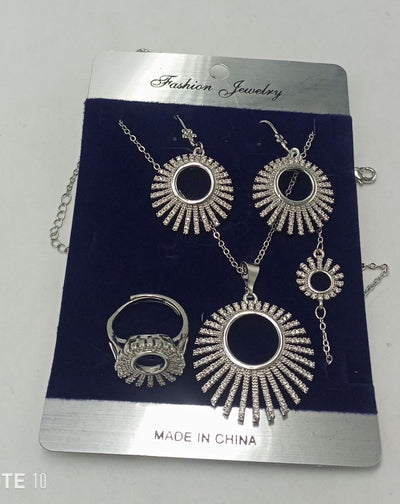 Cubic Zircon Jewelry Set