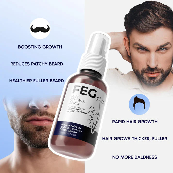 FEG Plus Hair Growth Spray Men Beauty