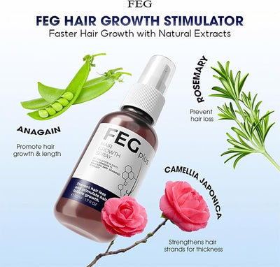 FEG Plus Hair Growth Spray Men Beauty