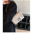 Shoulder Bag Rhombus Underarm Women Bag
