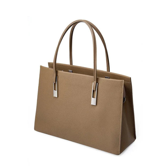 Large Capacity Top Layer Cowhide Tote Women Bag