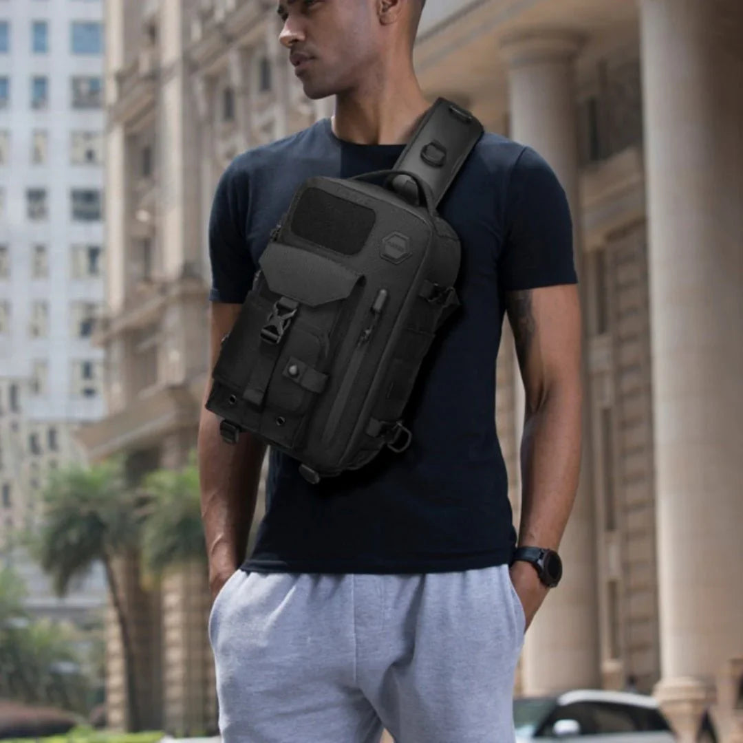 Men's Tactical Chest Sports Waterproof Crossbody Men Bag