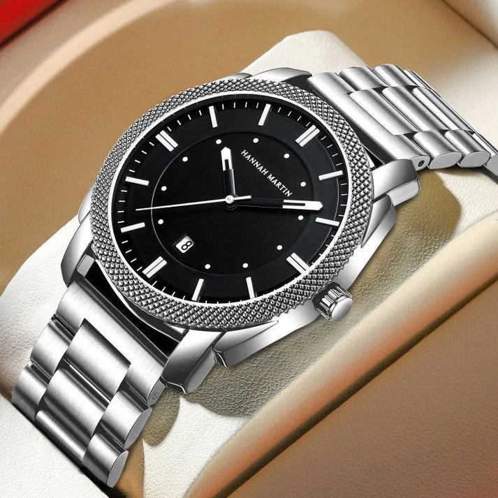 Men's Watch Stainless Steel With Waterproof Men Watch