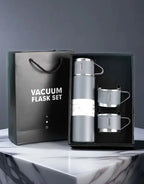 Vaccum Flask Set 3 in 1 Hot And Cold
