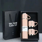 Vaccum Flask Set 3 in 1 Hot And Cold
